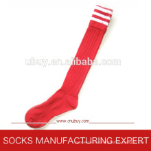 Men′s Striped Cotton Football Stocking